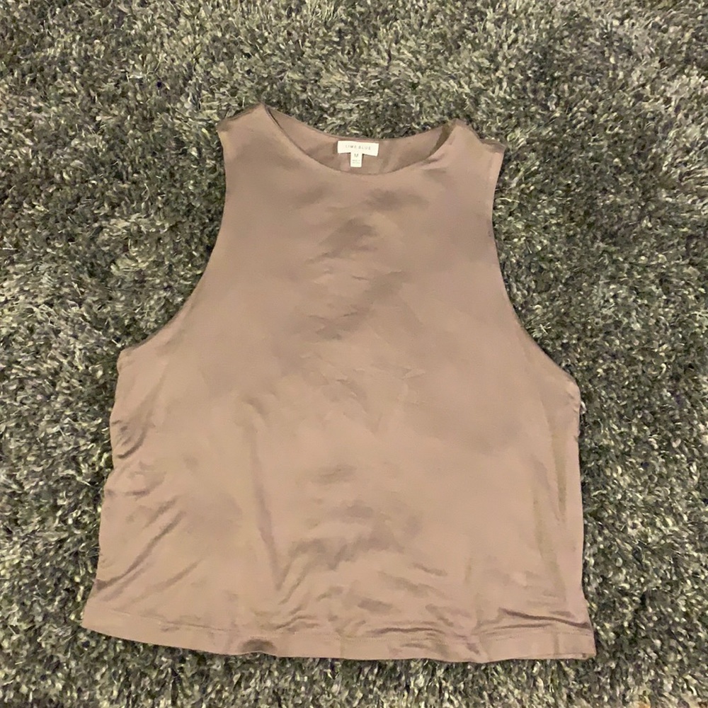 Very soft light purple shirt